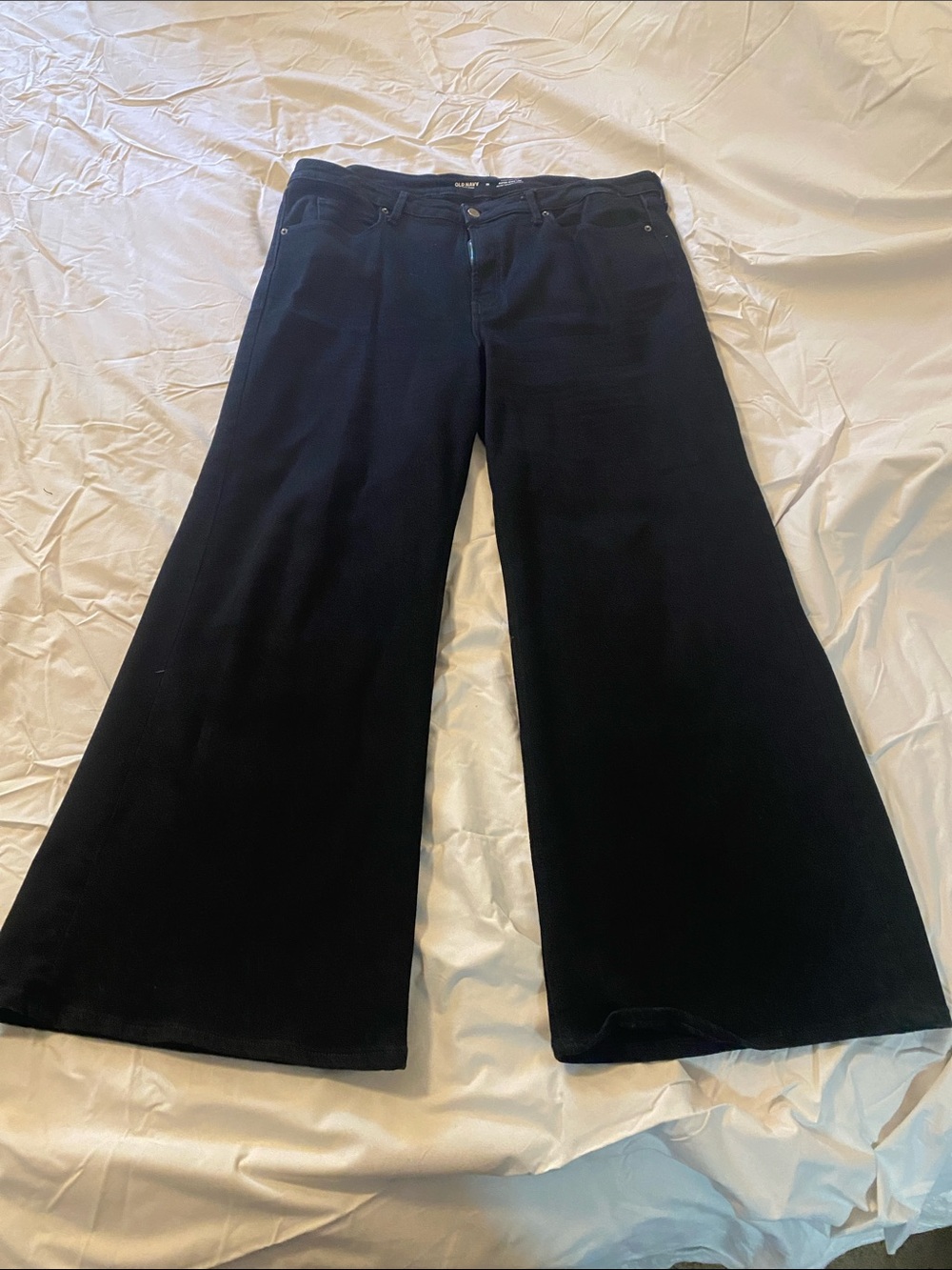 Old Navy Black Wide-Leg Women's Pants